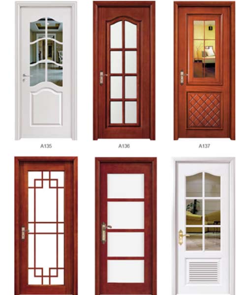 冠木源實木玻璃門