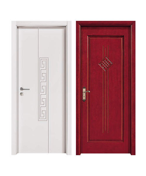 烤漆齒接橡木門定制實木別墅大門入戶門防盜