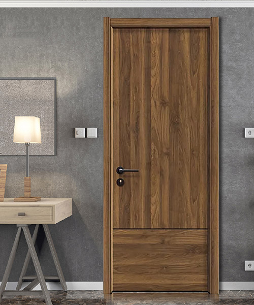廠家定制干漆多層實木門現代窄邊平開門免漆門