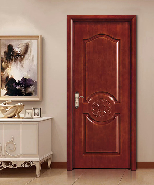 高檔別墅實木門大門房間門臥室門齒接橡木門