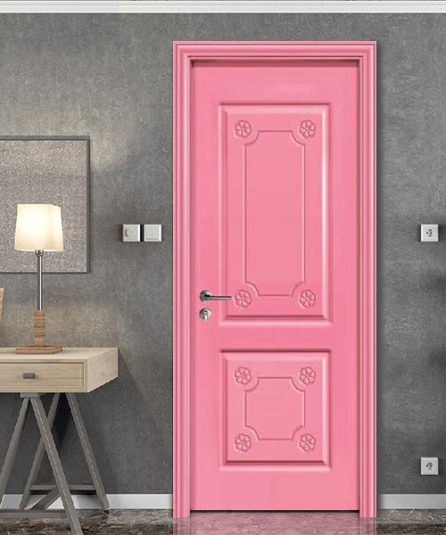 可來圖定制顏色尺寸款式齒接橡木門歐式房間門