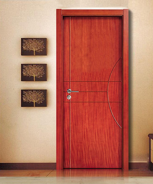 中山橡木門廠家批發室內工程定制原木門