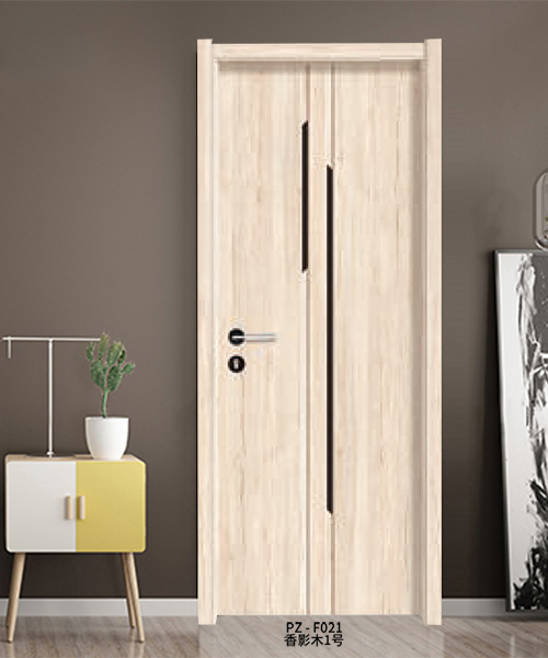 冠木源木門工廠套裝簡約隔音免漆生態門工程門