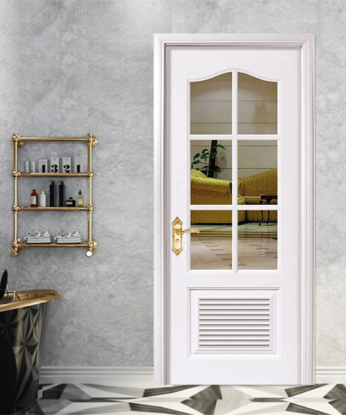 全屋定制純實(shí)木烤漆橡木門整套門玻璃門