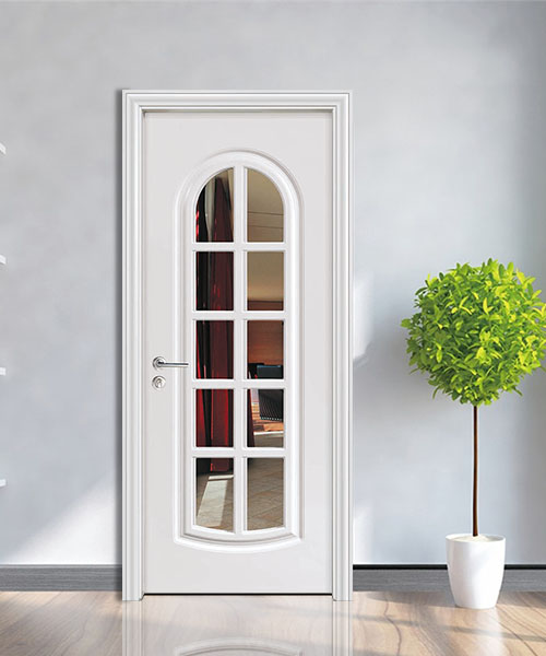 齒接橡木門整套平雕廚房門陽臺鋼化玻璃門