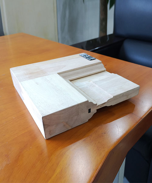 工廠直銷原木池板門齒接橡木門辦公室門隔音