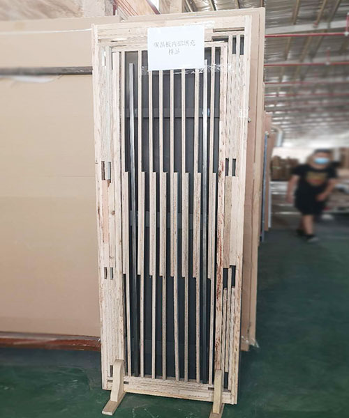 碳晶極簡木門定制室內臥室門房間門防水防潮