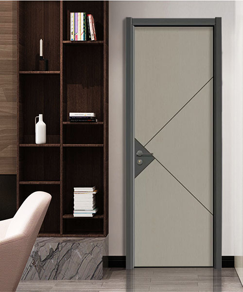 冠木源碳晶木門極簡家用臥室門環保防水阻燃