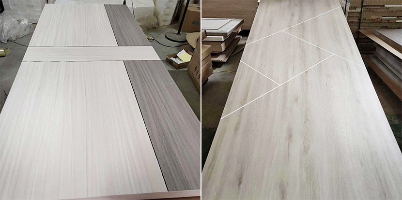 冠木源實木免漆生態門創意拼接 冠木源實木免漆生態門創意拼接