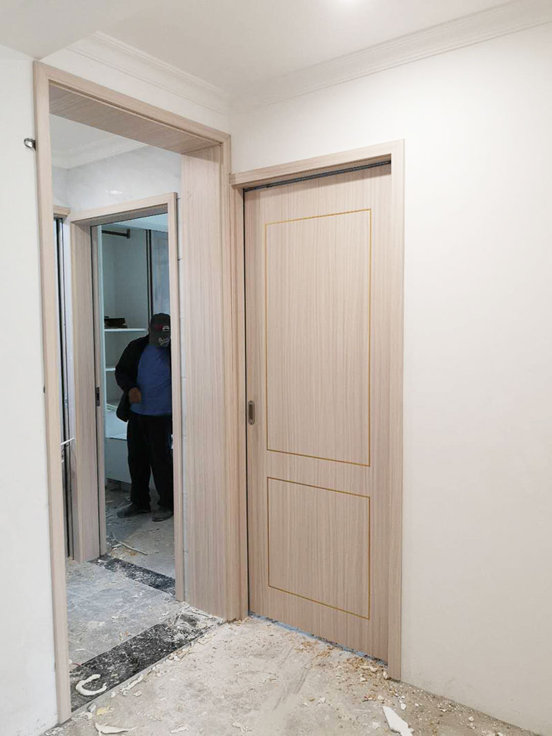 不同色系生態門和家具墻壁的搭配