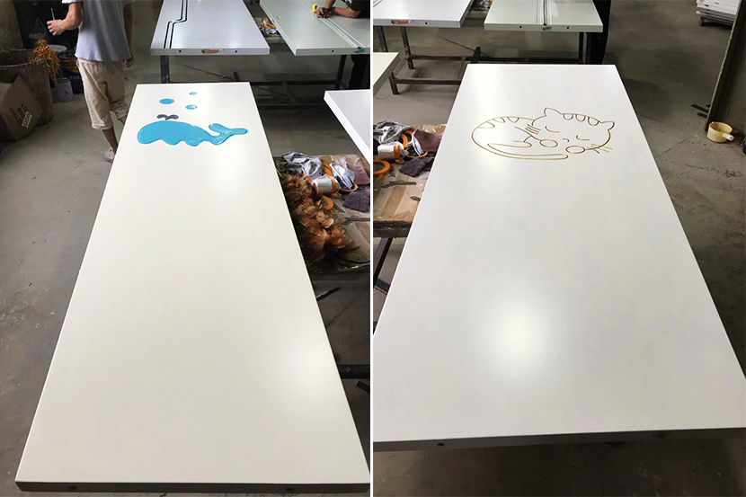 中山橡木門廠家批發_平調橡木門+描色