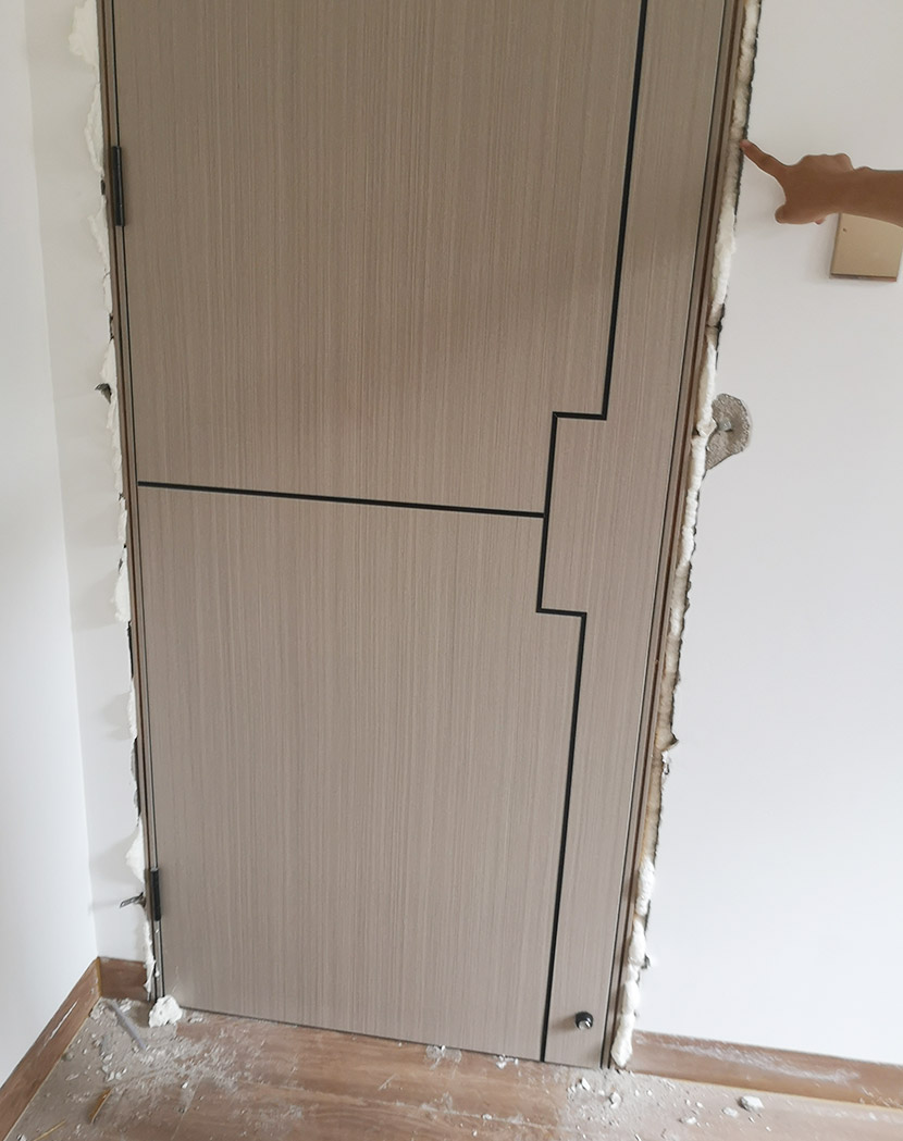 木門安裝-發泡膠固化 木門安裝-發泡膠固化